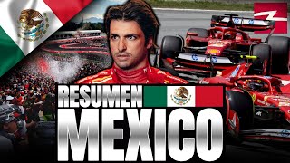 SAINZ TRIUNFA EN LA BATALLA DE MEXICO  RESUMEN GRAN PREMIO DE MEXICO F1 2024 [upl. by Attenwad486]