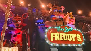 Visiting IRL Five Nights at Freddy’s Pizzeria Attraction [upl. by Rocker]