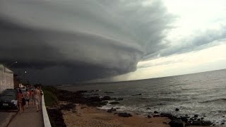 WATCH THIS CYCLONE NADA FROM CHENNAI LIGHT HOUSE  DAZZLING FOOTAGE 2016  10 Million Views [upl. by Vocaay464]