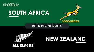 HIGHLIGHTS  SOUTH AFRICA v NEW ZEALAND  The Rugby Championship 2024 [upl. by Harutak343]