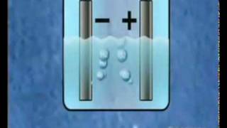 Electrolysis of water into Hydrogen and Oxygen [upl. by Ained699]