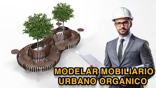 🟧Modelar tu quotMOBILIARIO 3D ORGANICOquot con ARCHICAD 28 💚 archicad28 architecture [upl. by Enrica]