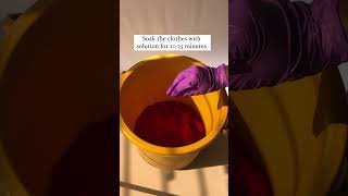 How to Stop Color Bleeding with Kadam DyFix  Kadam DyFix [upl. by Ycniuqed694]