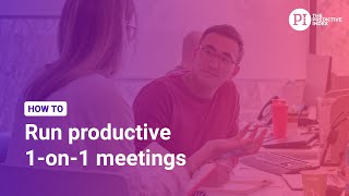 How to run productive 1on1 meetings [upl. by Acim]