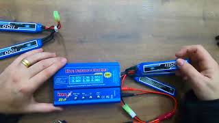 Como usar Carregador e Balanceador para Baterias LiPo Airsoft iMax B6 12V  VentureShop [upl. by Sumer]