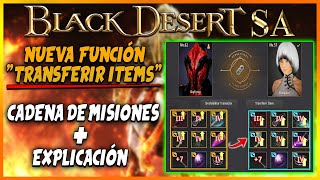 BLACK DESERT LATINO  COPIAR EQUIPO  CADENA DE MISIONES  EXPLICACIÓN RÁPIDA  BDO Español [upl. by Ylrak]