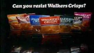 80s UK TV Advert  Walkers Crisps [upl. by Yoho]