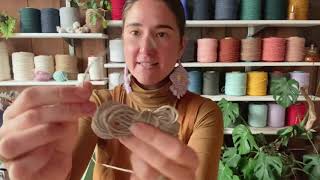 Learn to wind a skein of yarn into a ball [upl. by Pinchas]