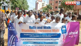 Remembering Reuel Foundation Disability Awareness Walk  Long [upl. by Jordon]