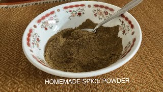 HOMEMADE ALL SPICE POWDER  GARAM MASALA  HOW TO MAKE YOUR OWN ALL SPICE POWDER  ALL SPICE POWDER [upl. by Kubiak]