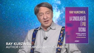 Ray Kurzweils greetings for the Italian edition of quotThe Singularity Is Nearerquot [upl. by Bathesda712]