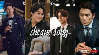 cheques song  kdrama multimale  kdrama edits [upl. by Geordie65]