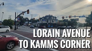 Exploring Lorain Avenue from West Blvd to Kamms Corner Cleveland OH September 10 2022 [upl. by Trina]