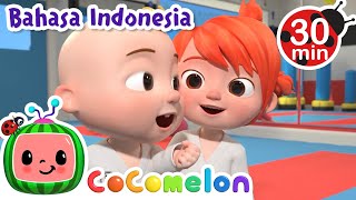 Ha Ya Belajar Taekwondo  CoComelon  Kartun Lagu Anak  Moonbug Kids Indonesia  Nursery Rhymes [upl. by Aietal]