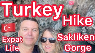 Saklıkent Gorge Hike Adventure in Turkey Expat Nomad Retired Adventure Life [upl. by Meakem689]