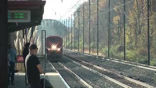 Veterans Day Railfanning at Exton A special surprise on the EB Pennsylvanian [upl. by Simmonds]