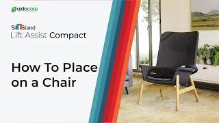 SitnStand Lift Assist Compact  How To Place on a Chair  Aidacare [upl. by Ahseram]