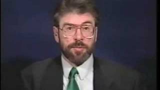 Gerry Adams on Charlie Rose USA  1995 part 1 [upl. by Proudman]