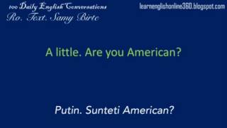 Conversatii în Englezā lectia 1 De unde esti [upl. by Lisan]