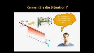 Hydraulischer Abgleich Tutorial  Berechnung der Voreinstellung mit der Datenscheibe [upl. by Nelyag]