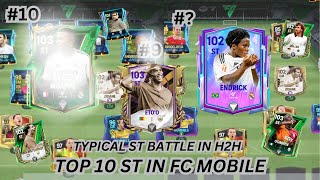 BEST 5 ST IN FC MOBILE IN YOUR BUDGET 😱 BEST STRIKER FC MOBILE fcmobile24 fifa fcmobile lion [upl. by Kyrstin]