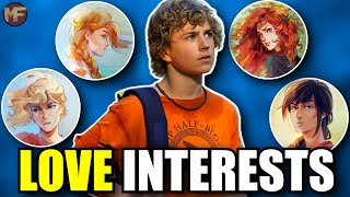 All of Percy Jacksons Love Interests 9 Characters [upl. by Haerdna334]