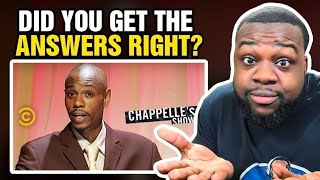 Chappelles Show  I Know Black People Pt 2 Reaction [upl. by Aidne819]