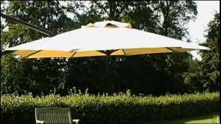 Cantilever Garden Parasol  Easy to Use with Intsant Shade [upl. by Gilbert]