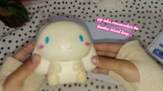 cara membuat blind bag cinnamoroll with andien 🥱unboxing sticker stickerhaul [upl. by Teirrah]