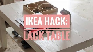 DIY IKEA LACK rinnovare un tavolino ikea  verdewasabii [upl. by Freudberg]