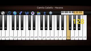 Camila Cabello  Havana by Piano 🎹 [upl. by Sisile]