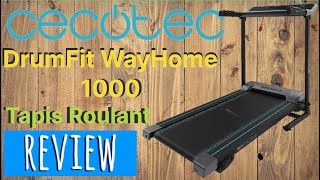 Cecotec Drumfit Wayhome 1000 tapis roulant REVIEW [upl. by Ecinna]