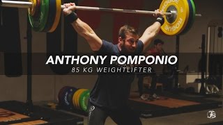 Anthony Pomponio Posing Trunks to Weightlifting Platform [upl. by Normandy]