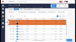 Calculate Payroll changes at once  Kredily [upl. by Ribaudo]