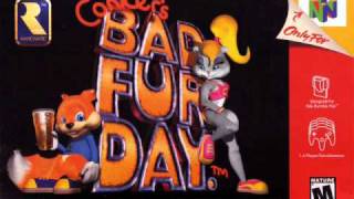 Conkers Bad Fur Day  Intro Theme Conker The King [upl. by Sokram432]