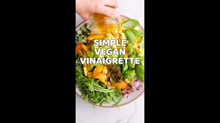 Simple Vegan Vinaigrette [upl. by Sabella]