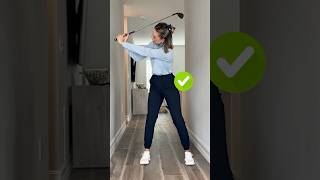 Hallway Drill for More Power golf golfswing golftips [upl. by Nakah]