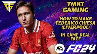 THERE WE LAND  FEDERICO CHIESA TO LIVERPOOL  IN GAME REAL FACE [upl. by Llesirg826]