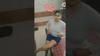 20 October 78 Kg Weight Lets Start Loosing Weight with Nidhi [upl. by Wylma]