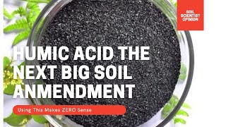 HUMIC ACID FOR PLANTS DOES HUMIC ACID IMPROVE SOIL HEALTH  Gardening in Canada [upl. by Ahtiekal]