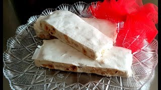 TORRONE MORBIDO ALLE NOCCIOLE🎄RITA CHEF  Facile e veloce [upl. by Nile]