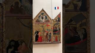 Louvre Museum Paris France 🇫🇷 louvremuseum paris france usa jesus mary painting gallery [upl. by Staw]