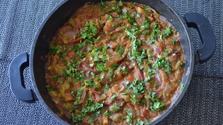 Authentic Dhaba Style Baingan Bharta  Roasted Eggplant Recipe  Kanaks Kitchen [upl. by Oilegor]