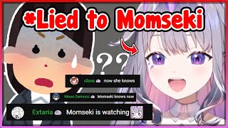 ENG SUBHololive Biboo confessed she lied to Momseki quotAGAINquot [upl. by Anuala]