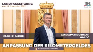 Kilometergeldanpassung ist überfällig [upl. by Ebarta]