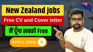 New Zealand Free Work Visa 2024  New Zealand Jobs  Free Cv and Cover [upl. by Aneala159]