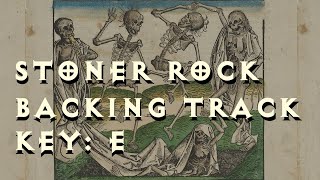 34 Stoner Rock Backing Track 80 bpm Key E [upl. by Carena]