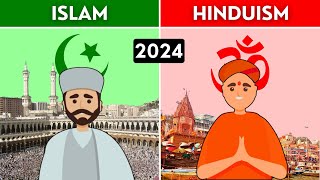 Islam vs Hinduism  Religion Comparison 2024 [upl. by Kendrick96]