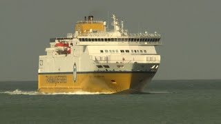 Historic crossChannel ferry hop faces Brexit test [upl. by Etti]