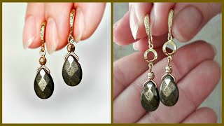 How To Make Briolette Earrings [upl. by Norrej]